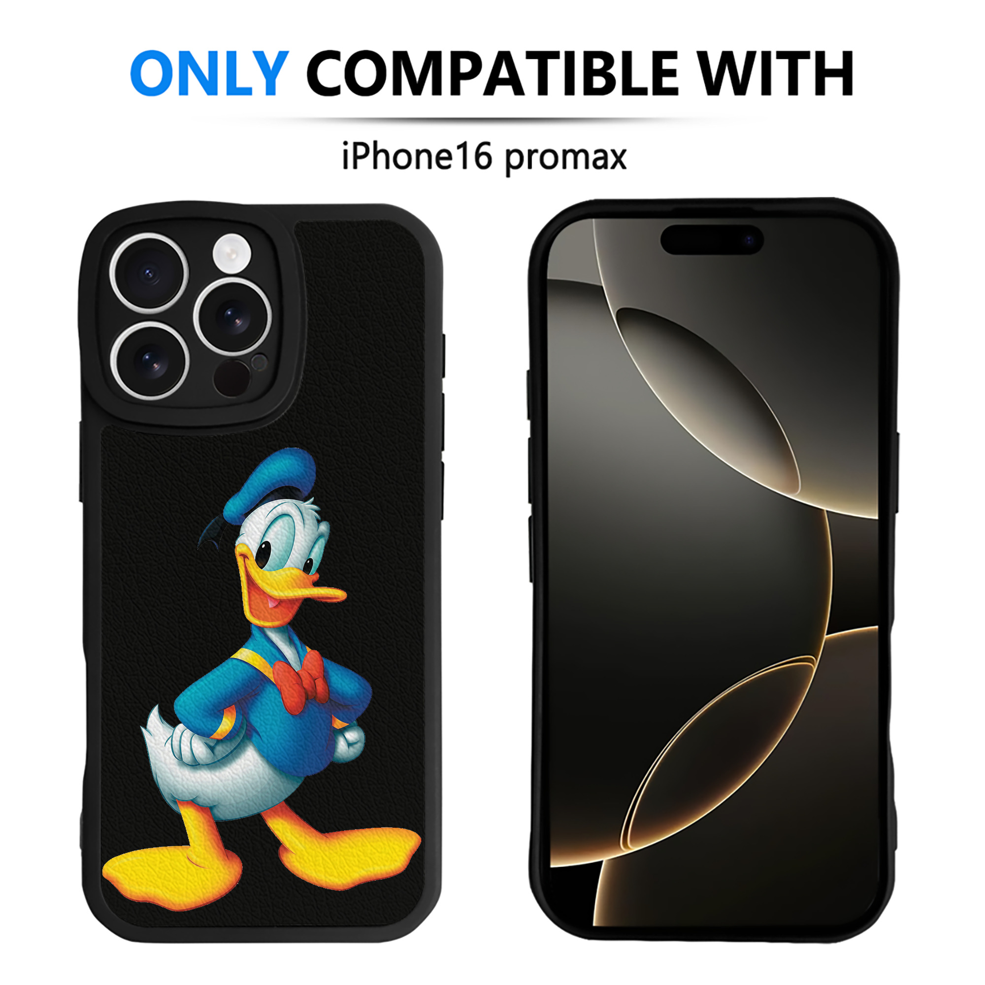 （画像用） ミッキーマウス Mickey Mouse 【iPhone 16シリーズ対応】シリコンスマホケース（レザー調） 材質：シリコン